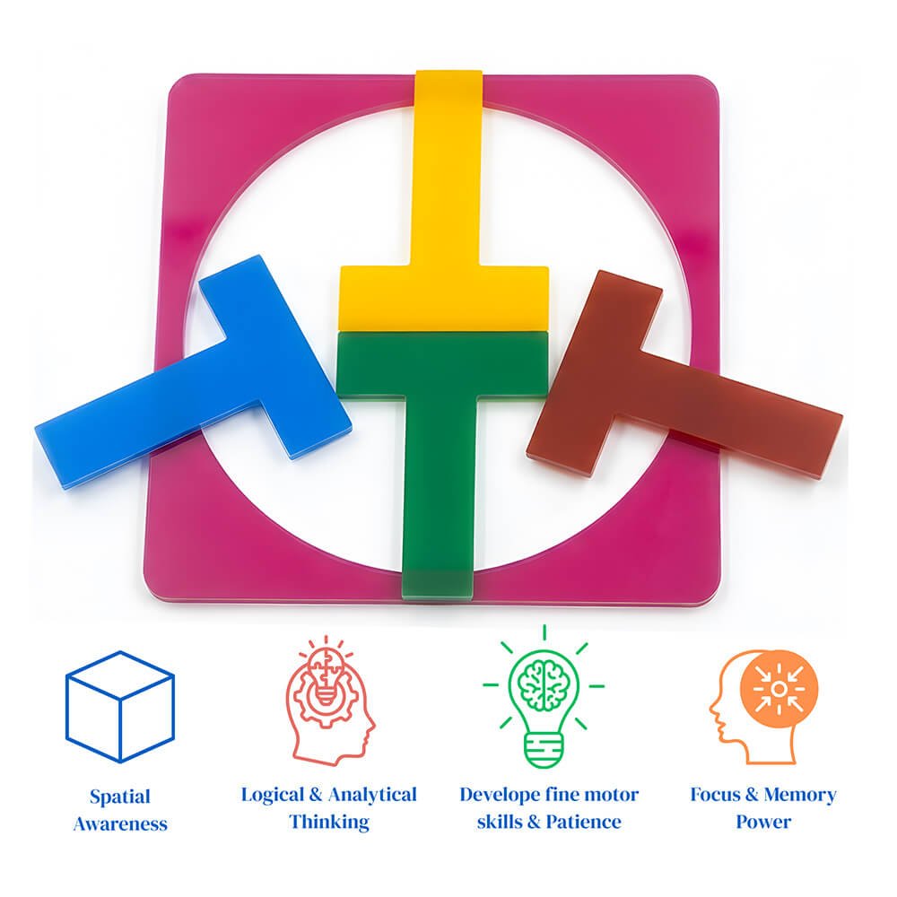 DNDBG-22 T-Circle Puzzle - Image 2